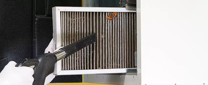 Clogged Air Duct Cleaning Process in Sheboygan, WI