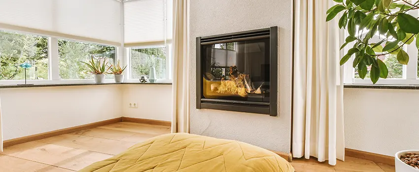 Residential Fireplace Ceramic Glass Installation in Sheboygan, WI