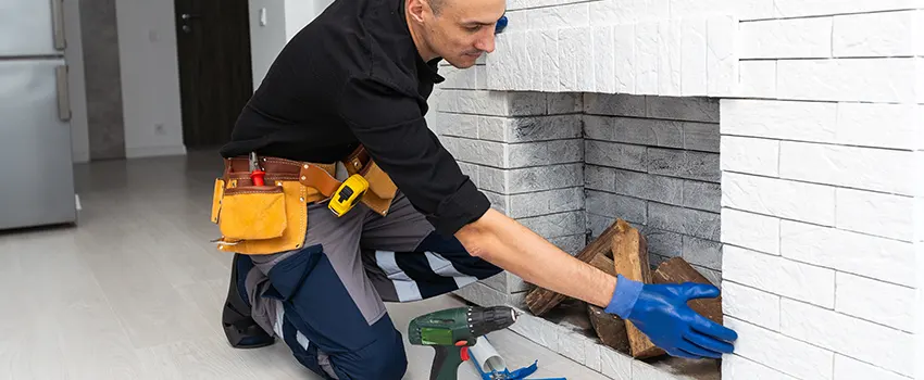 Fireplace Damaged Damper Frame Repair Services in Sheboygan, Wisconsin