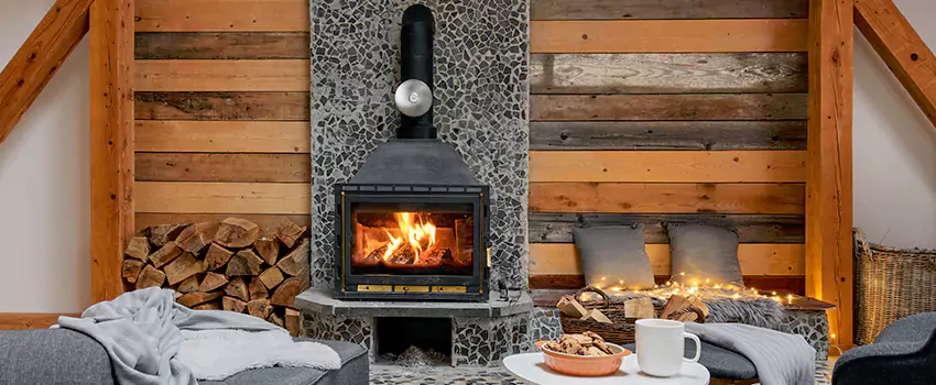 Thelin Hearth Products Direct Vent Gas Stove Fireplace Inspection in Sheboygan, Wisconsin